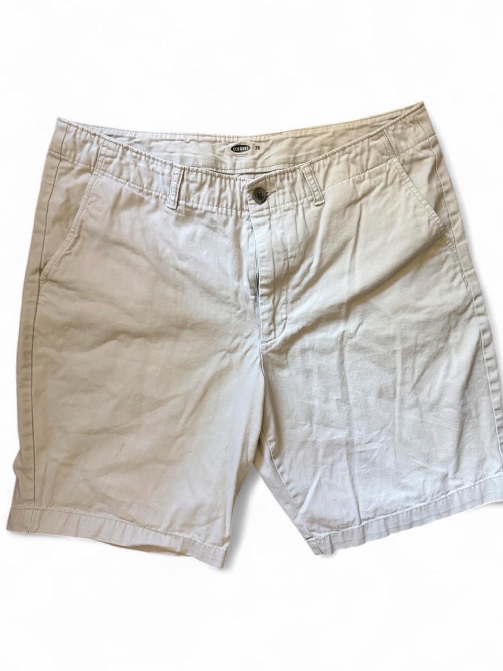 Old Navy Men’s Chino Shorts Size 36 Beige Khaki